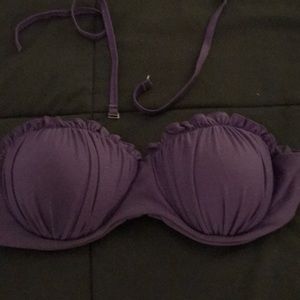 Mermaid purple padded sea shell bikini